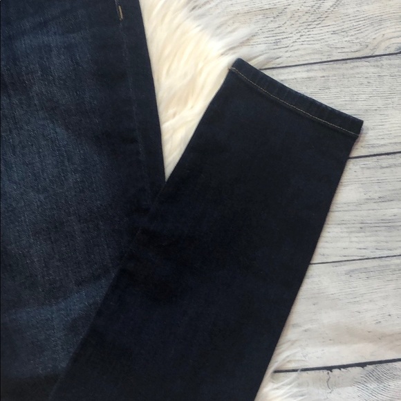 DL1961 Skinny Hi-Rise Dark Wash Jeans - Picture 3 of 7